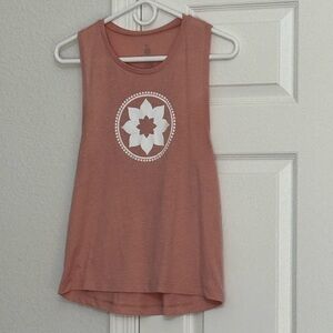 Club Pilates Tank Top with Mandala